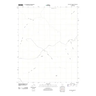 2010 Map of Salvation Creek, 2010 Print