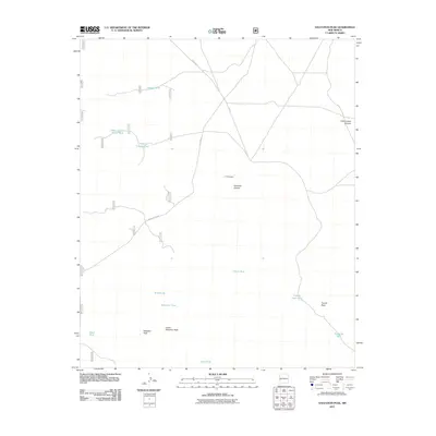 2011 Map of Salvation Peak, 2011 Print