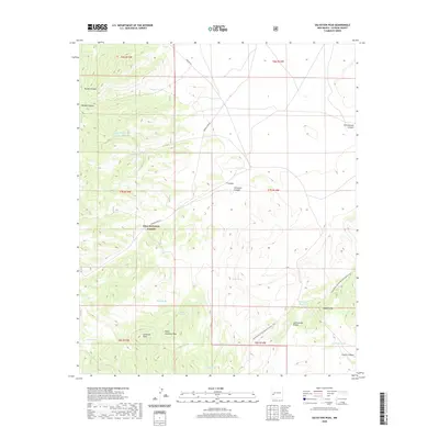 2020 Map of Salvation Peak, 2020 Print