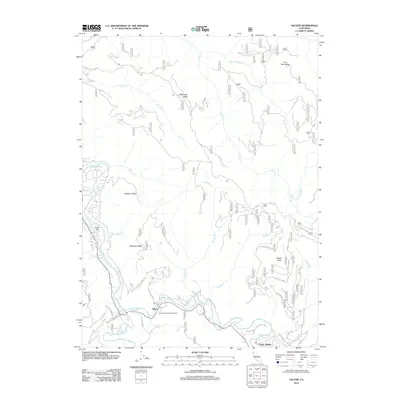 2012 Map of Salyer, 2012 Print