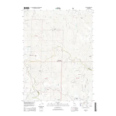 2015 Map of Salyer, 2015 Print