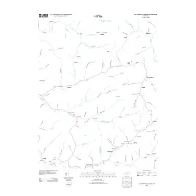 2013 Map of Salyersville North, 2013 Print
