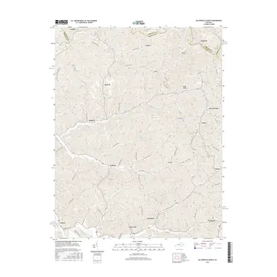 2016 Map of Salyersville North, 2016 Print