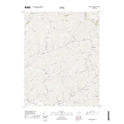 2019 Map of Salyersville North, 2019 Print