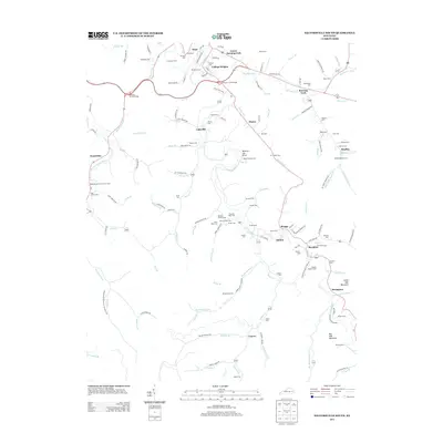 2013 Map of Salyersville South, 2013 Print