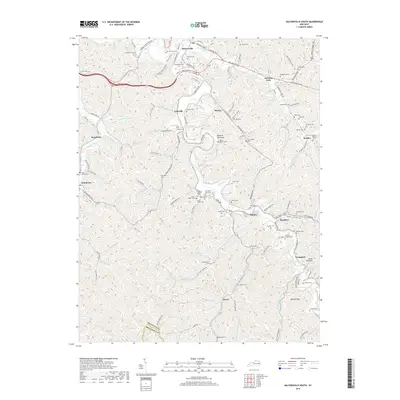2019 Map of Salyersville South, 2019 Print