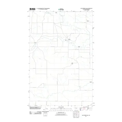 2011 Map of Sam George Hill, 2011 Print