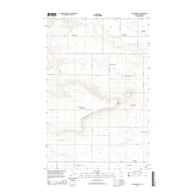 2014 Map of Sam George Hill, 2014 Print