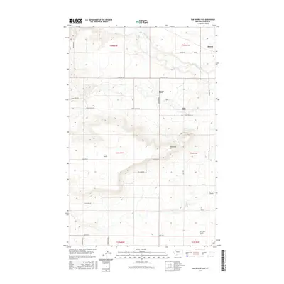 2017 Map of Sam George Hill, 2017 Print
