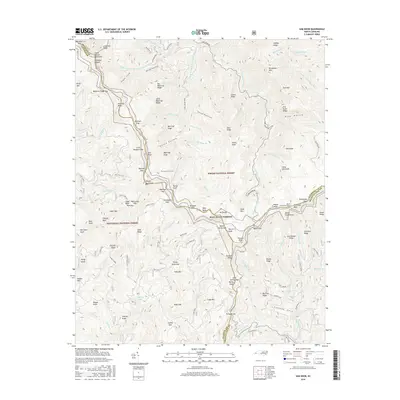 2016 Map of Sam Knob, 2016 Print
