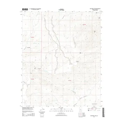 2014 Map of Sam Powell Peak, 2014 Print