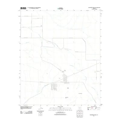 2011 Map of Samaniego Hills, 2011 Print