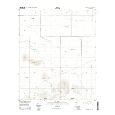2014 Map of Samaniego Hills, 2014 Print
