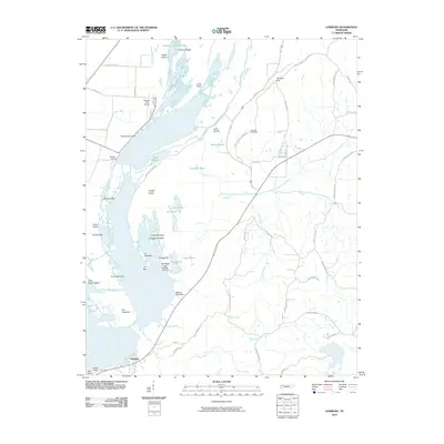 2010 Map of Samburg, 2010 Print