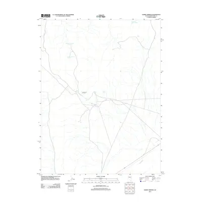 2012 Map of Sammy Springs, 2012 Print