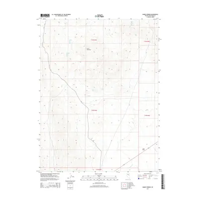 2014 Map of Sammy Springs, 2014 Print
