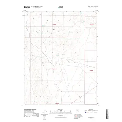 2018 Map of Sammy Springs, 2018 Print