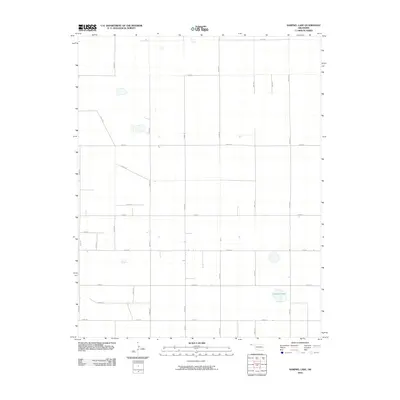 2010 Map of Sampsel Lake, 2010 Print