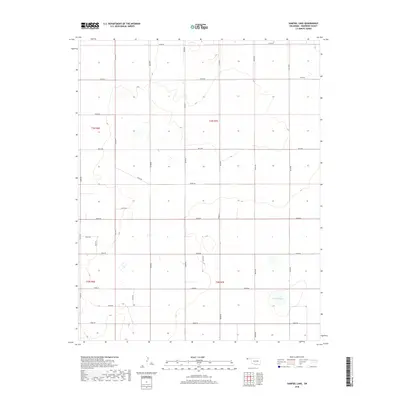 2018 Map of Sampsel Lake, 2018 Print