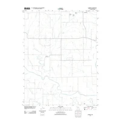 2012 Map of Sampsel, 2012 Print