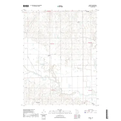 2017 Map of Sampsel, 2017 Print
