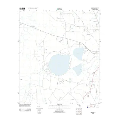 2012 Map of Sampson, 2012 Print
