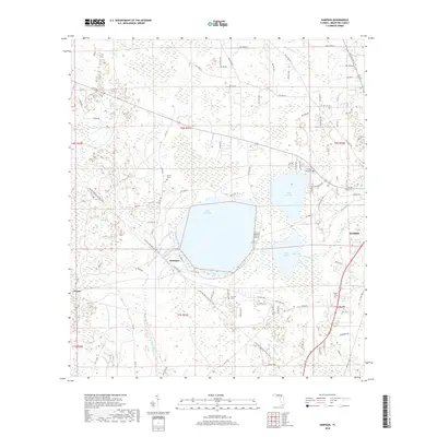 2018 Map of Sampson, 2018 Print