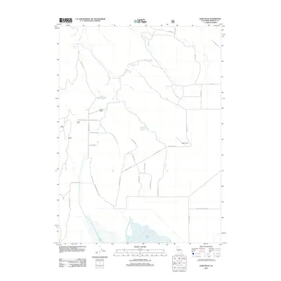 2012 Map of Sams Neck, 2012 Print