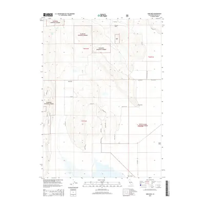 2015 Map of Sams Neck, 2015 Print