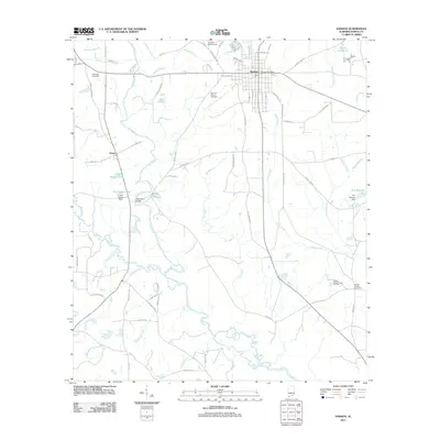2011 Map of Samson, 2011 Print