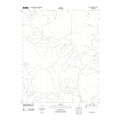 2010 Map of Samson Lake, 2010 Print