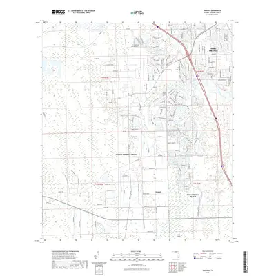 2018 Map of Samsula, 2018 Print