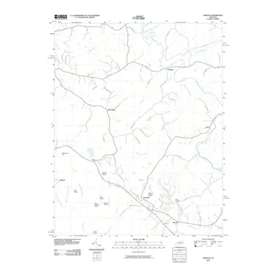 2010 Map of Samuels, 2010 Print