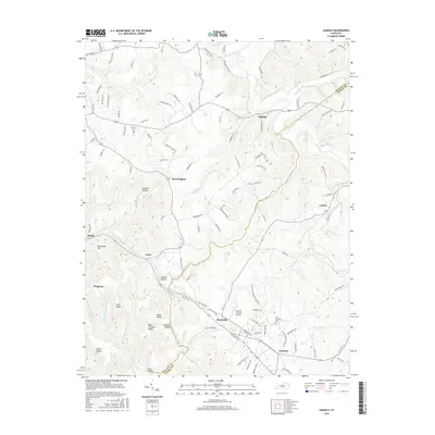 2016 Map of Samuels, 2016 Print