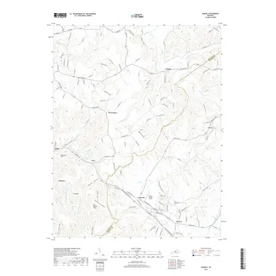 2019 Map of Samuels, 2019 Print