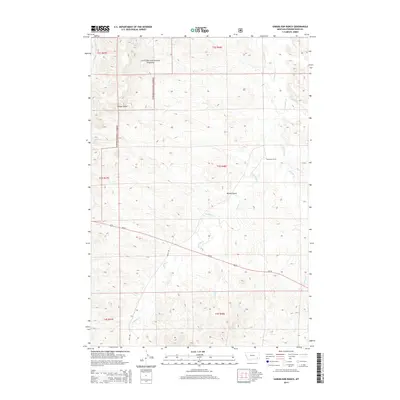 2014 Map of Samuelson Ranch, 2014 Print