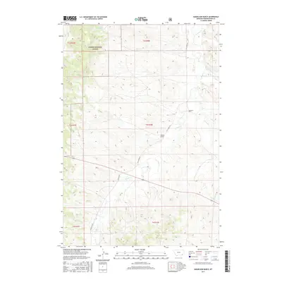 2017 Map of Samuelson Ranch, 2017 Print
