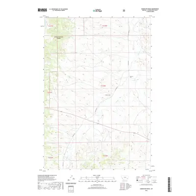 2020 Map of Samuelson Ranch, 2020 Print