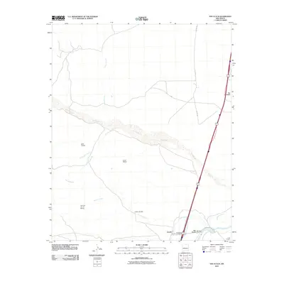 2010 Map of San Acacia, 2010 Print