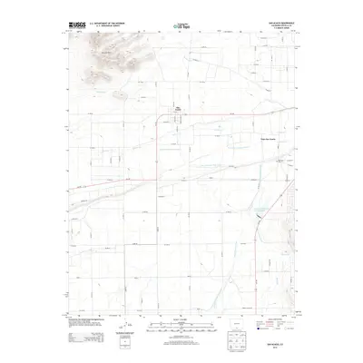 2013 Map of San Acacio, 2013 Print