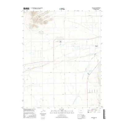 2016 Map of San Acacio, 2016 Print
