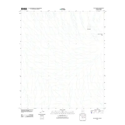 2011 Map of San Agustin, 2011 Print
