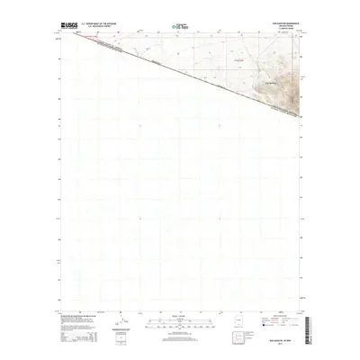 2014 Map of San Agustin, 2014 Print