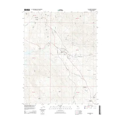 2015 Map of San Andreas, 2015 Print