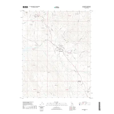 2018 Map of San Andreas, 2018 Print
