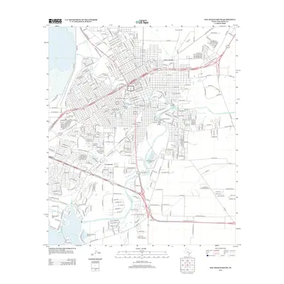 2013 Map of San Angelo South, 2013 Print