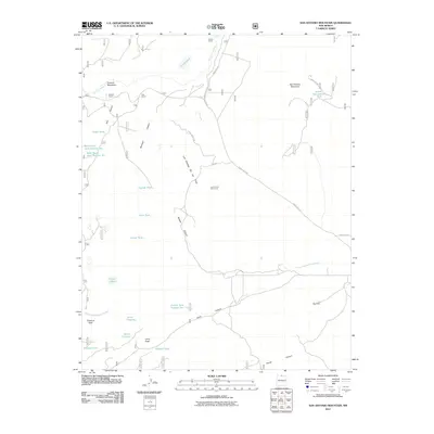 2011 Map of San Antonio Mountain, 2011 Print