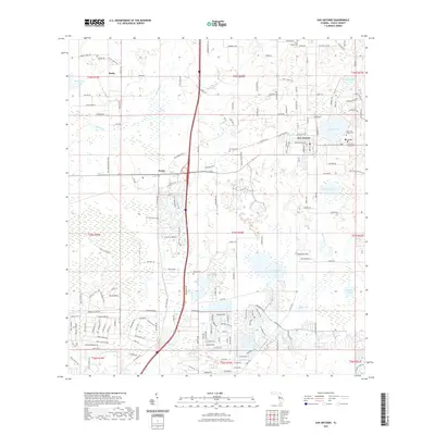 2021 Map of San Antonio, 2021 Print