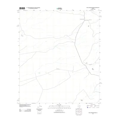 2012 Map of San Antonio Pass, 2012 Print