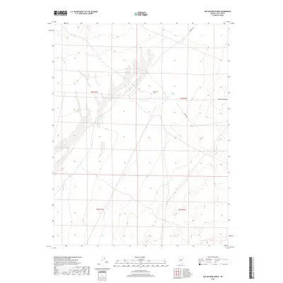 2018 Map of San Antonio Ranch, 2018 Print